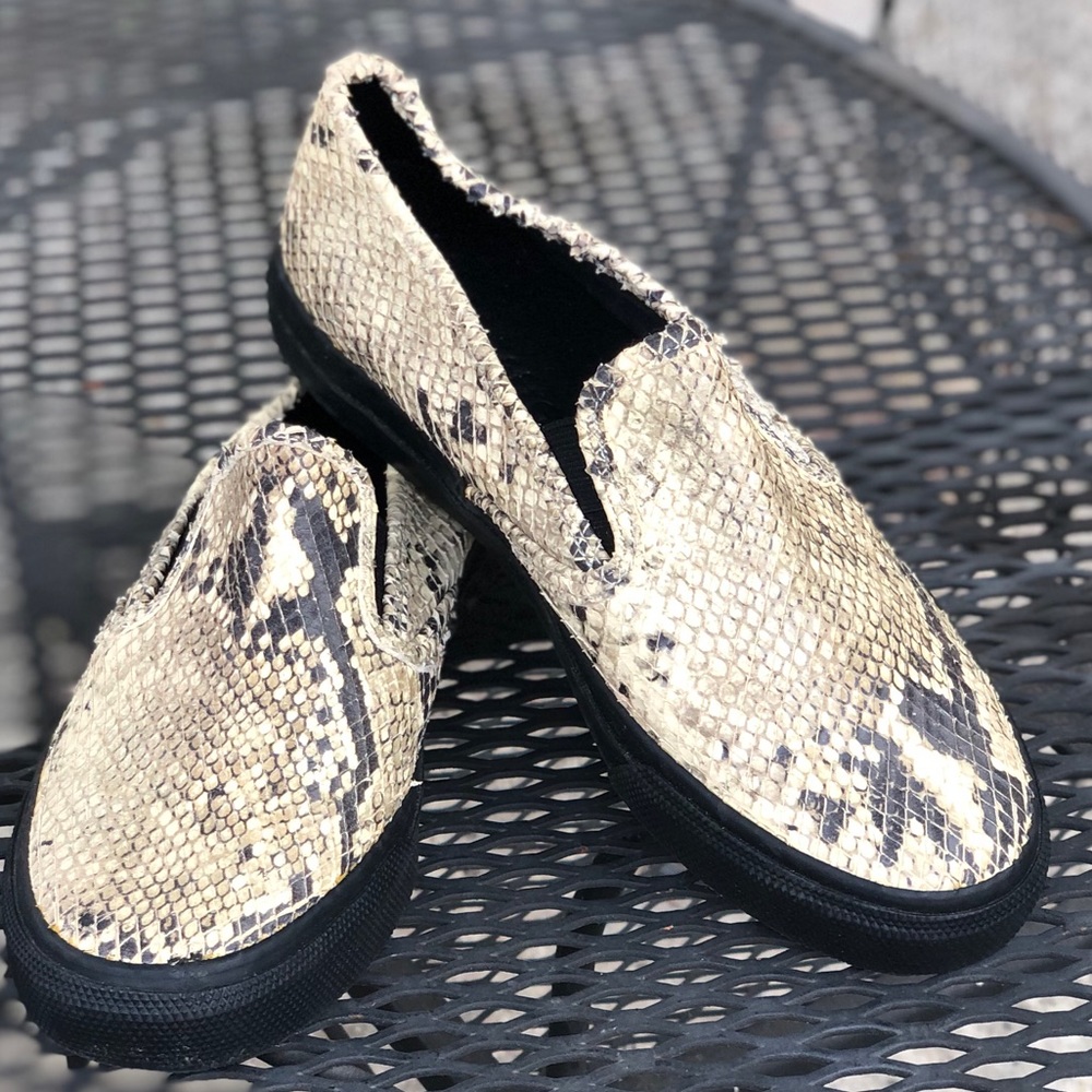 GUC Snake Sperry Top-Sider For Jeffrey Slip Ons
